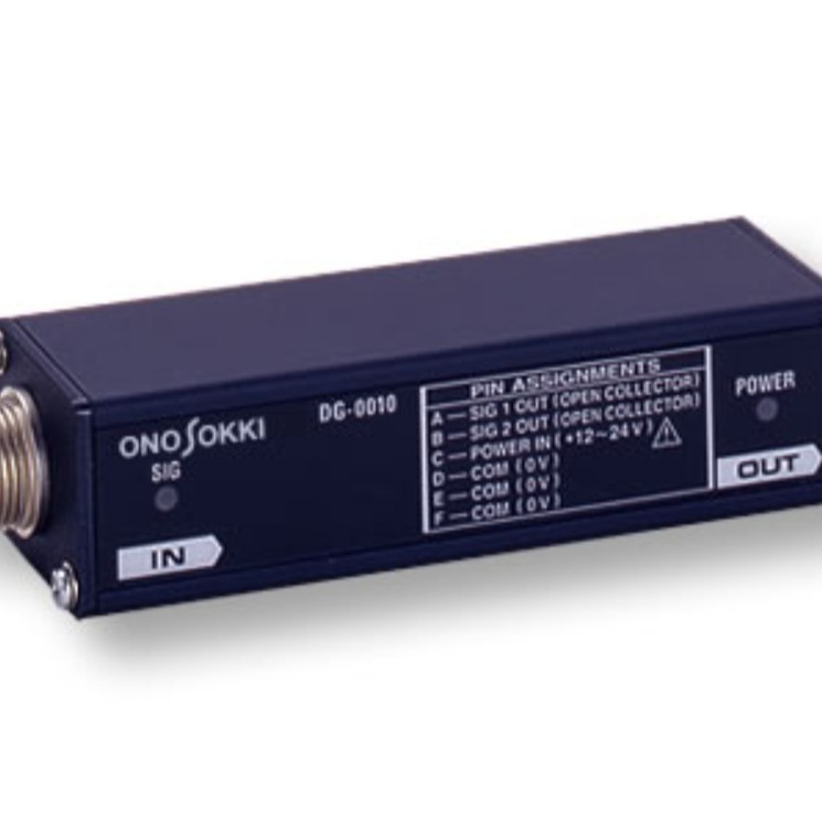 日本原装现货 ONOSOKKI小野 位移传感器用输出信号变换器 DG-0010