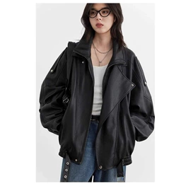 女式皮衣;大码皮衣;服装饰品