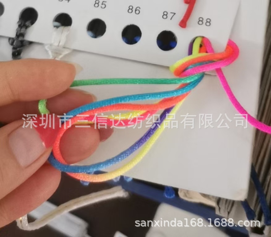 厂家供应韩国束口绳有光涤纶绳韩国丝3mm涤纶尼龙绳束口袋绳用子-阿里巴巴