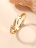 Zirconium, one size trend universal ring, advanced accessory, on index finger, high-quality style, bright catchy style