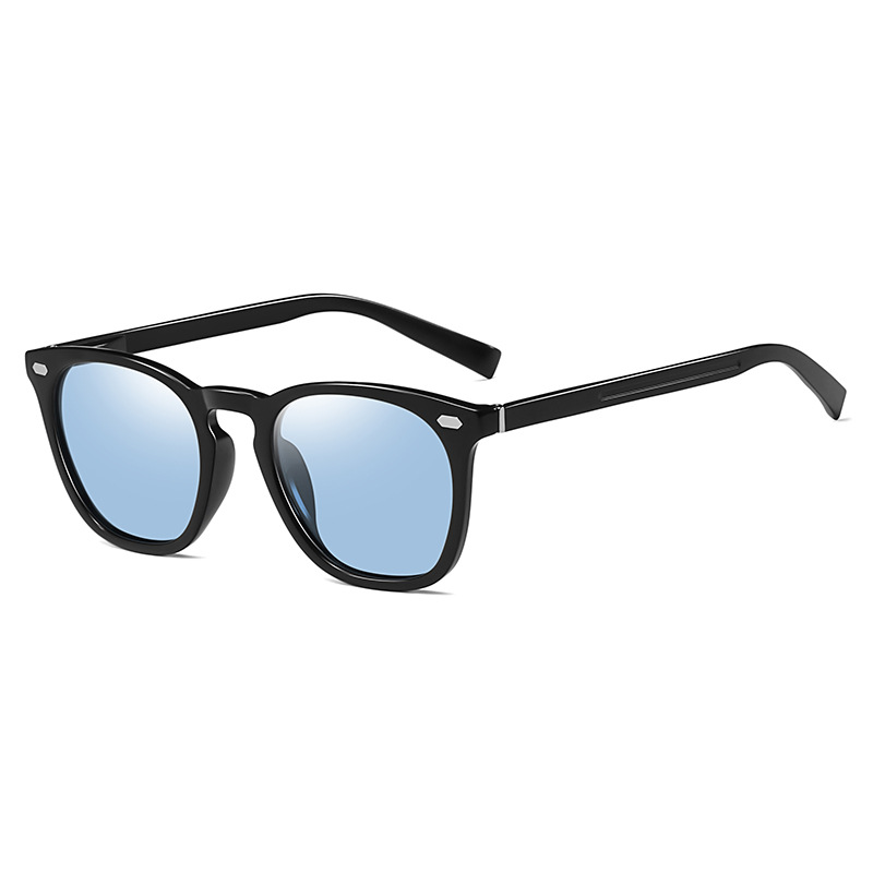 新しい大きなフレームのおしゃれなサングラス、冬の女性向け、丸顔、顔が大きい、小顔効果、小紅書風メガネ、個性的なネットセレブサングラス