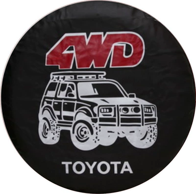 Spare wheel cover – cover dust cover imitation dog urine - 14-inch-ta-34