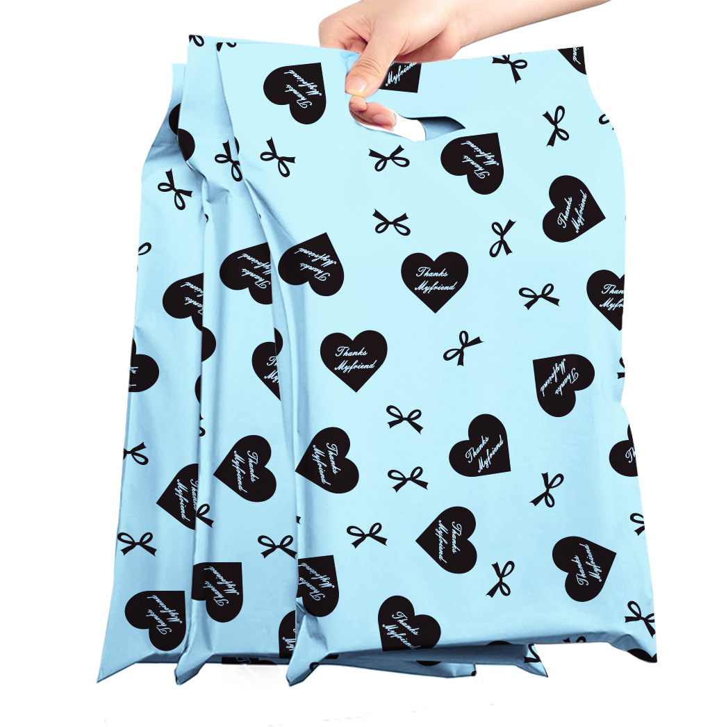 블루 하트 (100개/팩), 25.5*33+6+5cm