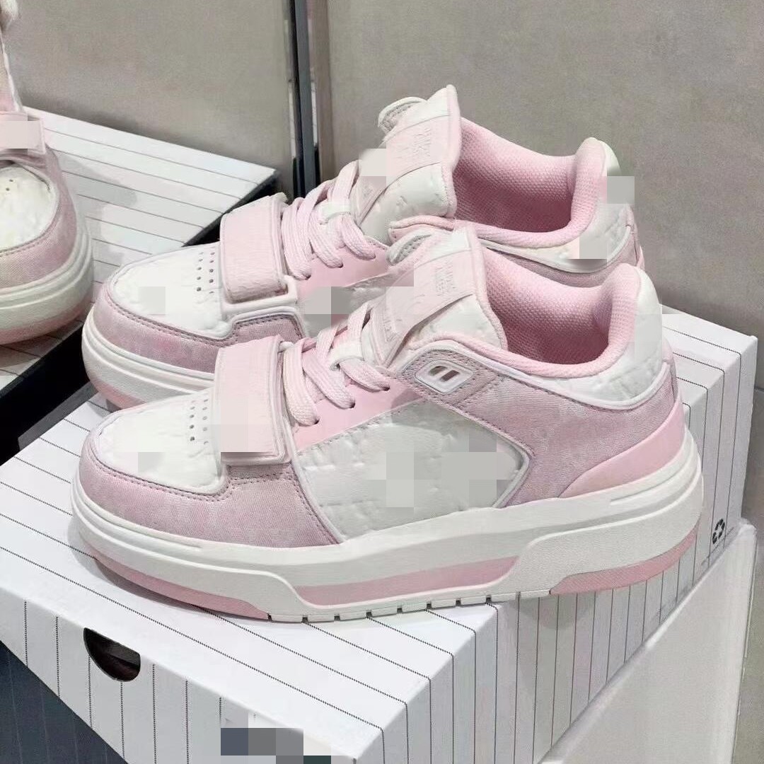 Putian pure original MLB senior shoes, unisex mid-top lightweight thick-soled height-increasing retro NY casual sports sneakers for couples