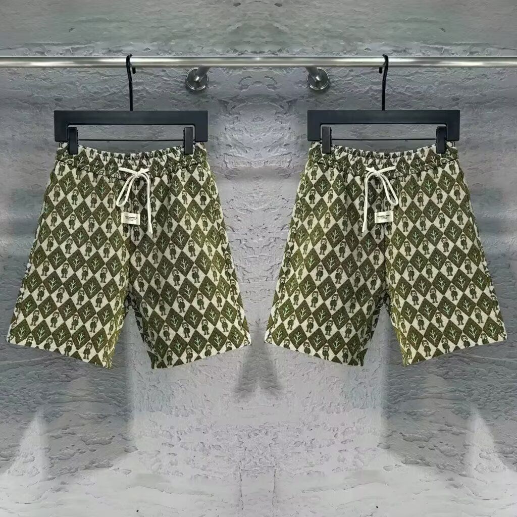 Men's Cooling Quick-Dry Shorts, 5-Inch Ice Silk Beach Shorts With Elastic Waist For Summer_viptrois.com