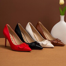 T 80834 Elegant Solid Color High Heels ��ԼŮʽ�߸�Ь ��
