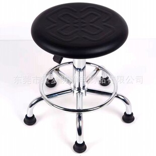 Anti-static lifting round stool PU foam stool surface anti-static work chair star static static chair factory price direct sales