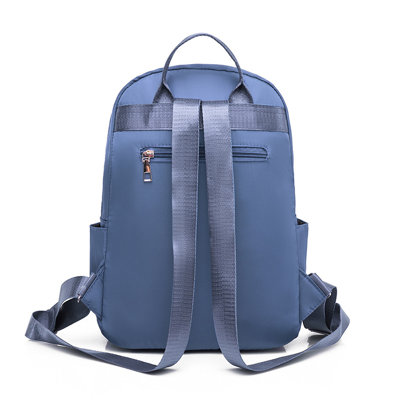 Bolsos para mujer 2022 nueva mochila Oxford casual para mujer, remaches de moda, mochila para estudiantes de secundaria de gran capacidad, mochila escolar
