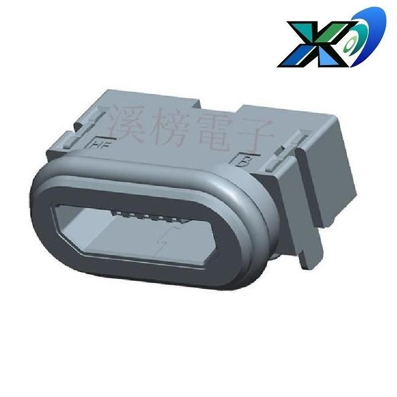 电器防水贴片USB母座 医疗防水USB插口  通讯防水USB插座大电流