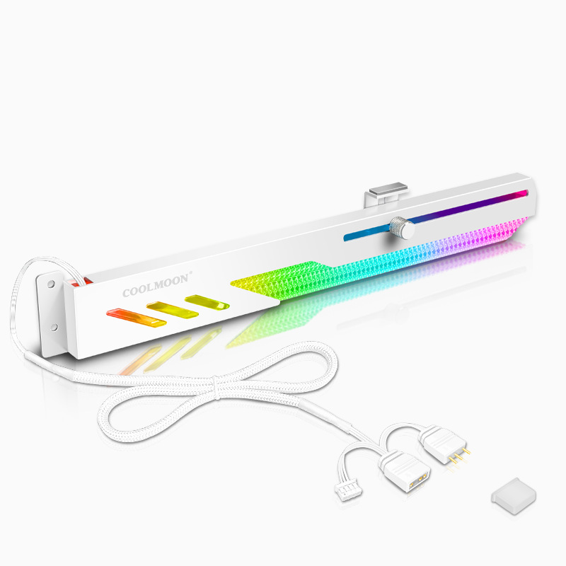 Soporte para Tarjeta Gráfica RGB con Sincronización ARGB, Fácil de Desmontar, para PC image 15