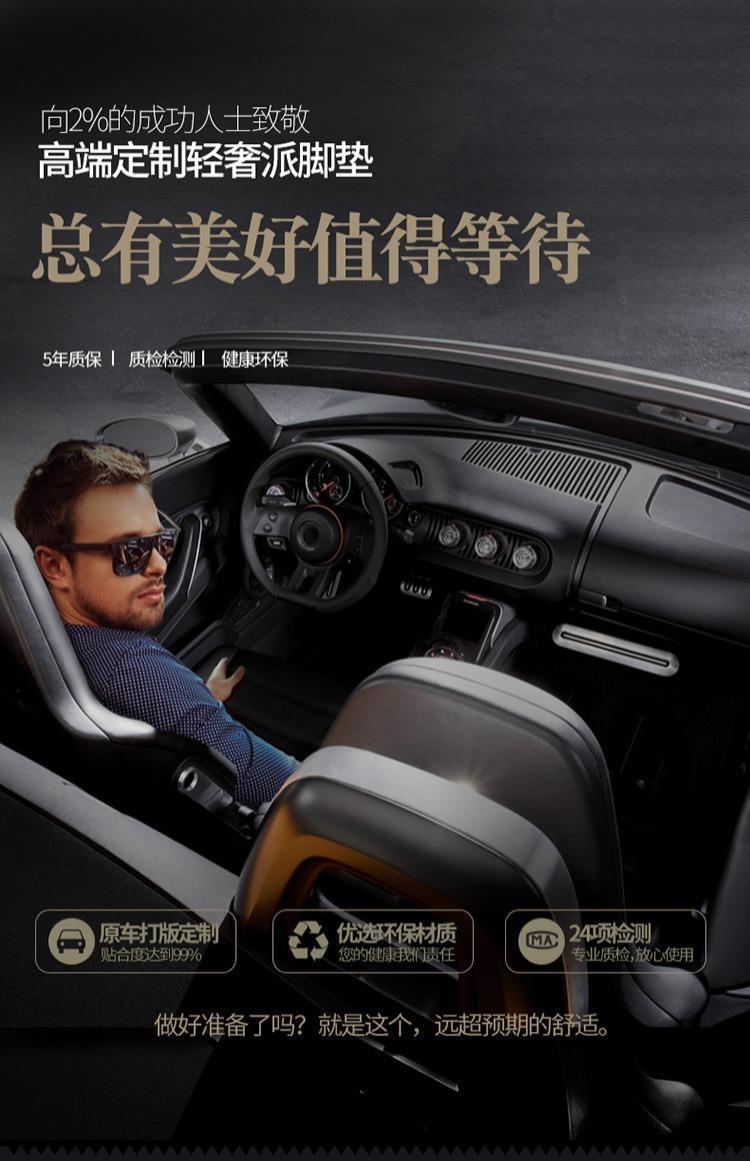 Suitable for Lexus nx200 foot pad nx300 nx200t surrounding wire ring 300 car foot pad NX300h