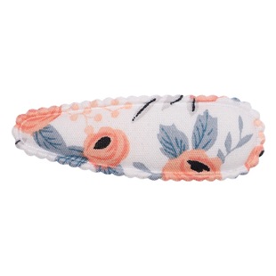 European and American floral fabric hair accessories versatile fresh BB clip side clip creative embroidery children's hair clip headdress 2778