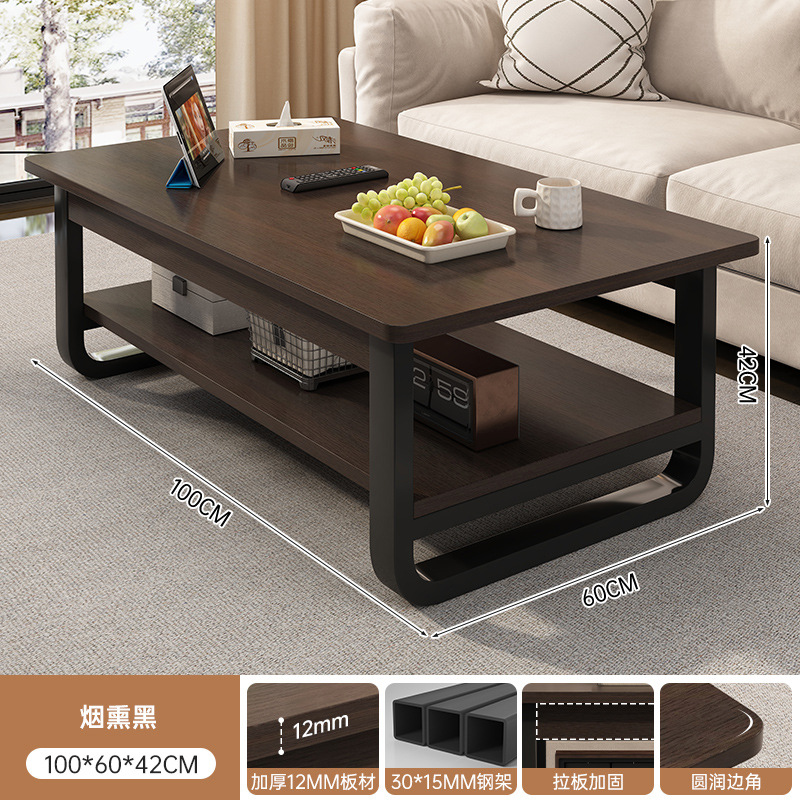 mesa de té sala de estar mesa de té estante de acabado doméstico simple mesa de estudio estante multifuncional pequeño tablero lateral