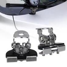 通用汽车机盖射灯支架免打孔无损改装LED灯座越野车外置工作灯夹