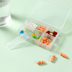 The manufacturer can split into six-grid medicine boxes, portable four-grid medicine storage boxes, and wholesale health care boxes.