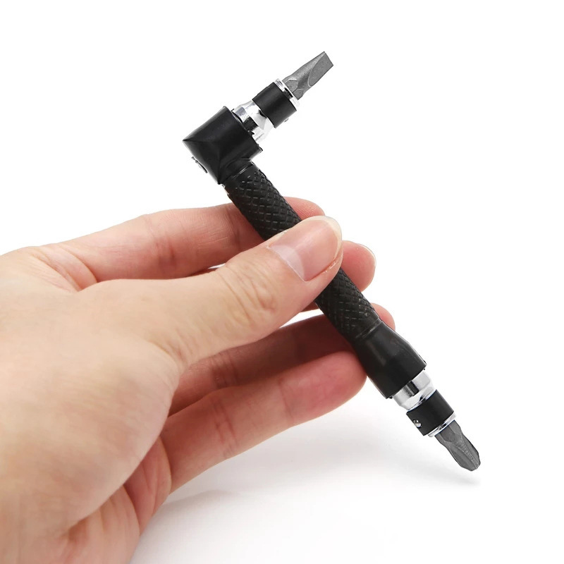 Llave hexagonal de doble cabeza en forma de L Llave de mango de doble cabeza de 90 grados mini Destornillador hexagonal de doble cabeza