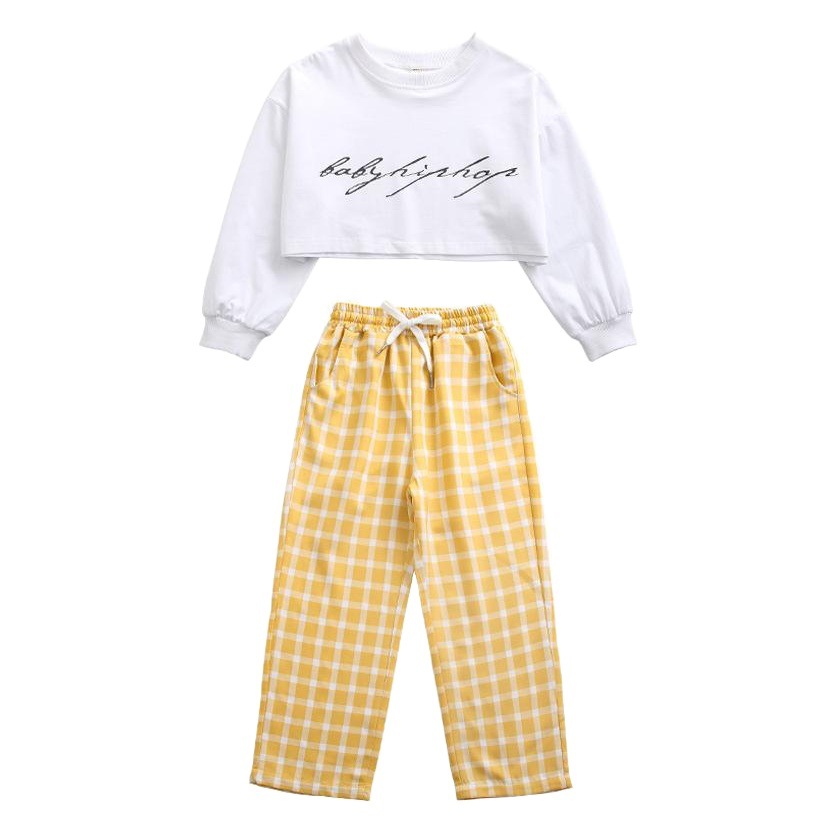 Ropa para niños de niñas 2020 nueva ropa de moda ropa de rendimiento de danza de Jazz de niñas traje de hip hop para niños modelo de pasarela moda cool