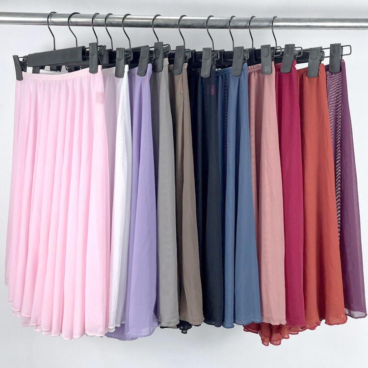 Ballet Practice Clothes, Dance Clothes, Gymnastics Clothes, Gauze Skirts, Half Skirts, Women's Adult Basic Training Body Shaping Ballet Half Skirts