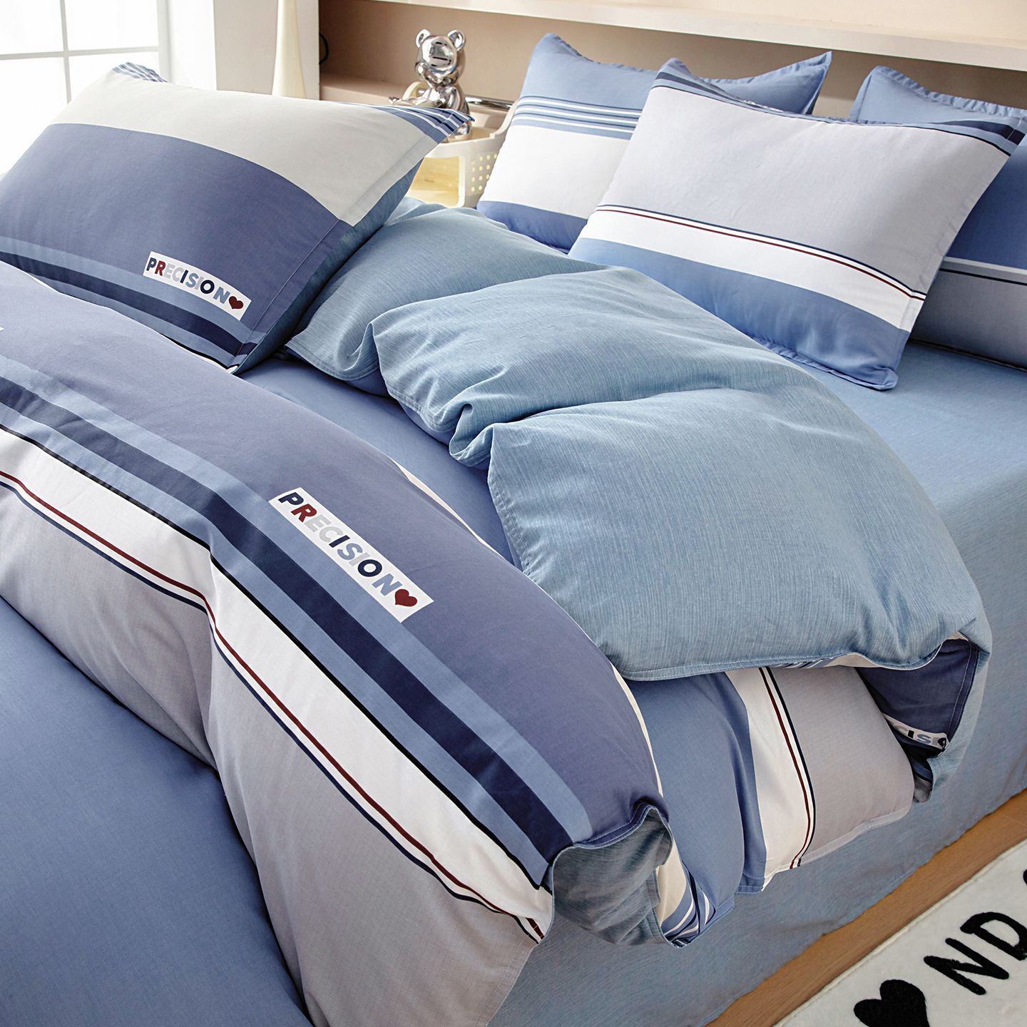 Viento simple cubierta de edredón de algodón una sola pieza de algodón para una persona doble 150x200x230 cubierta de edredón para hombres lista de edredón doméstico