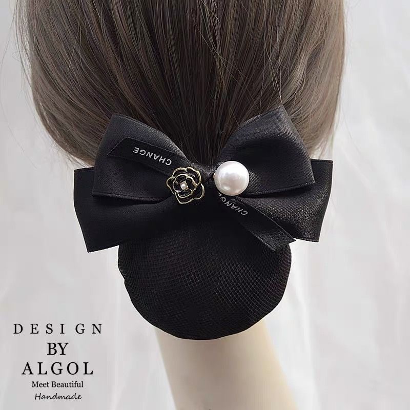 Nurse Head Flower Stewardess Professional Hair Net Work Waiter Hair Net Bag