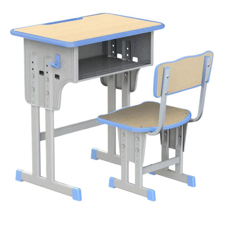 Mesa y silla directas de fábrica mesa de entrenamiento de estudiantes de escuela primaria mesa de escritura y silla de escritorio de la escuela clase de reparación image 5
