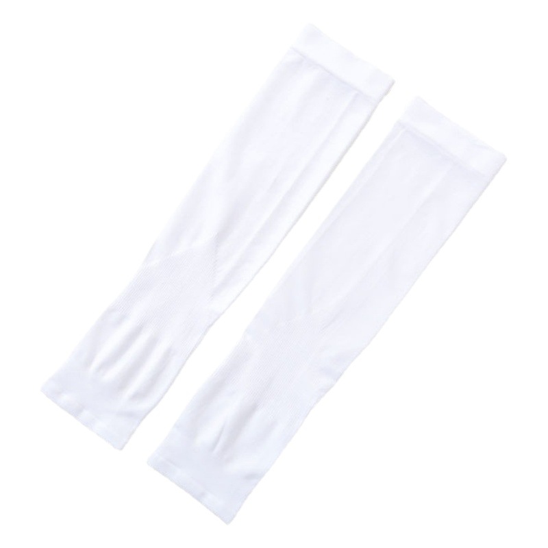 Upgraded Summer Sun Protection Ice Sleeve Exposure Finger Men's and Women's Driving Outdoor Riding Military Training Ice Silk Sleeve Sweat-absorbing Arm Sleeve