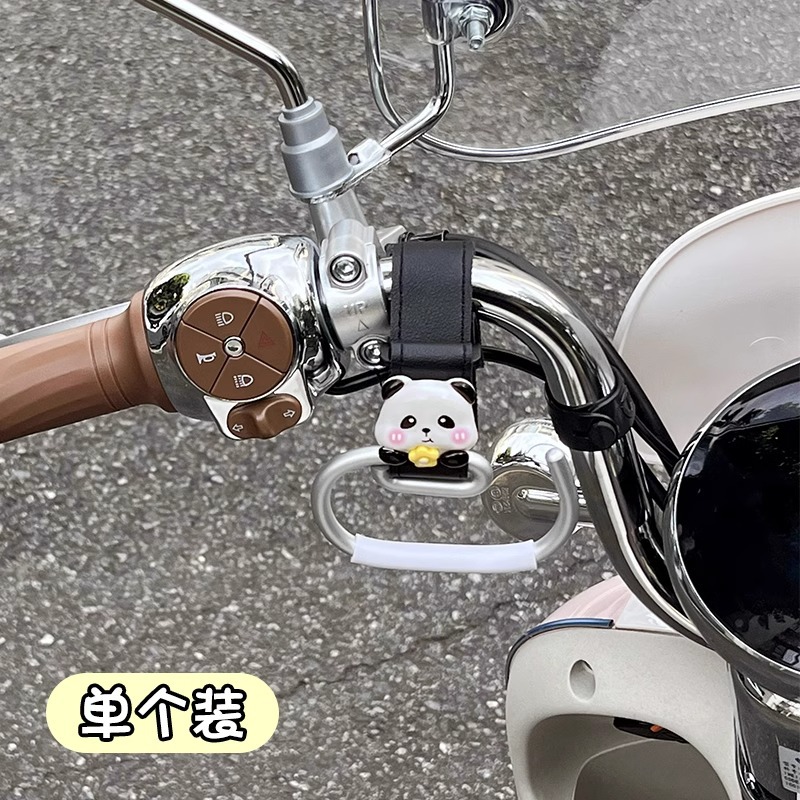 Gancho de coche eléctrico delantero dibujos animados universales creativos lindos artículos esenciales artefactos buenos objetos poderosos ganchos de carga