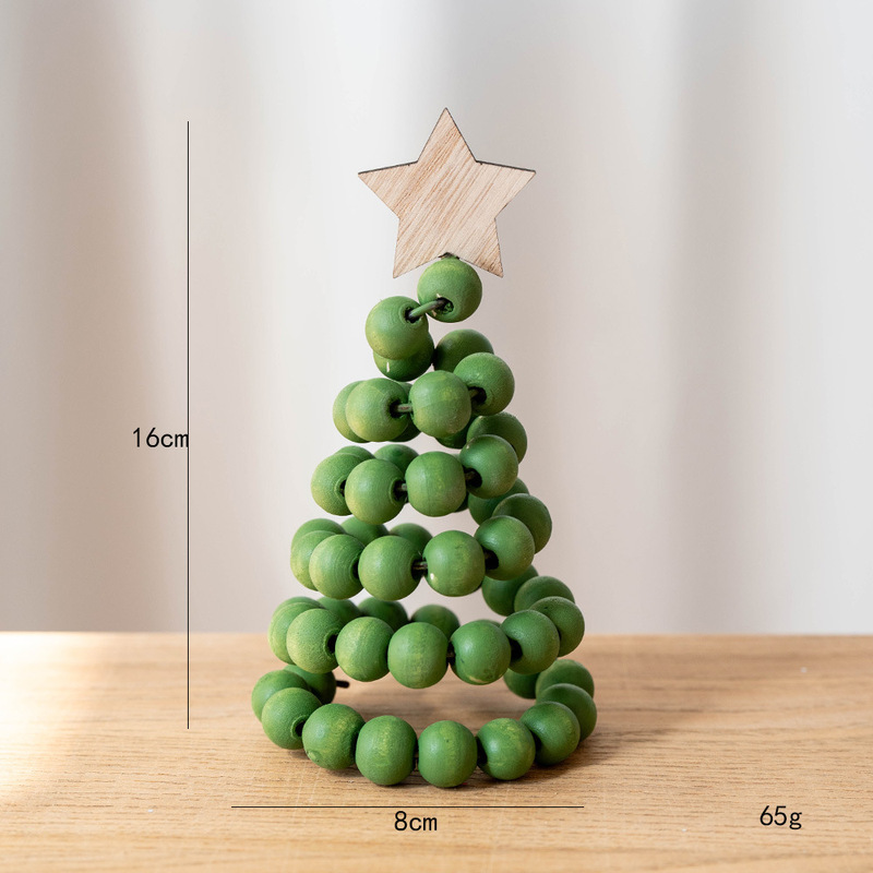 クリスマス装飾クリスマス装飾アイデア北欧ins木製クリスマスツリーデスクトップ装飾装飾|undefined