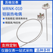 铠装热电偶芯K型装配式温度传感器WRNK-010简易式测温棒可弯曲