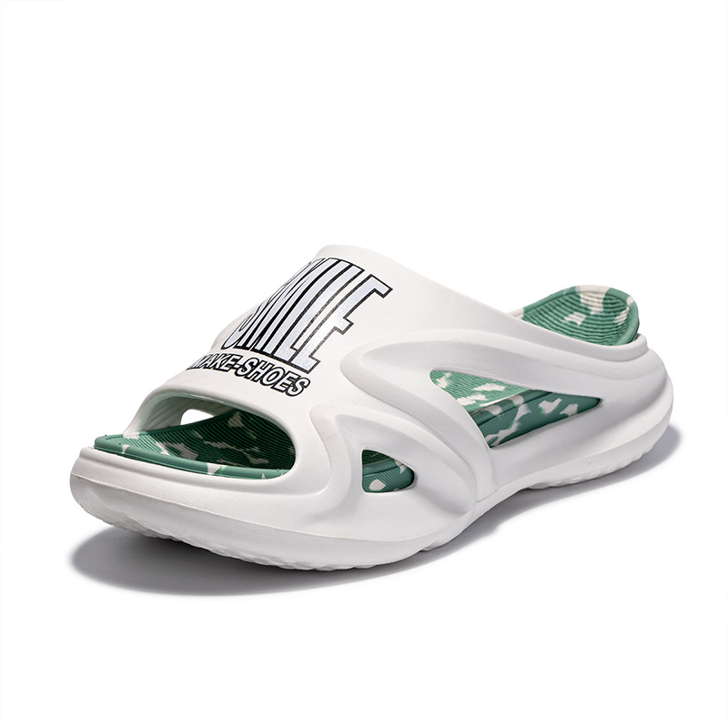 2024 verano nuevo estilo de moda para hombres y mujeres con una sola sola zapatilla ligera transpirable pareja zapatillas frías para usar sandalias