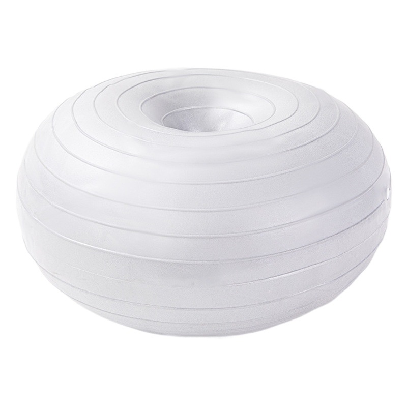 Pilates Donut Yoga Ball Thickened Explosion Proof Apple Ball Sports Fitness Postpartum Recovery Stable Balance Hemisphere