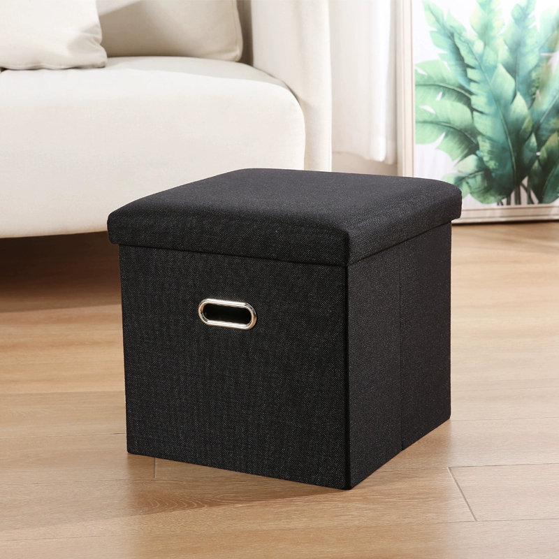 Universal storage system for home use, folding cloth with seat for adults, sofa, shoes, storage box