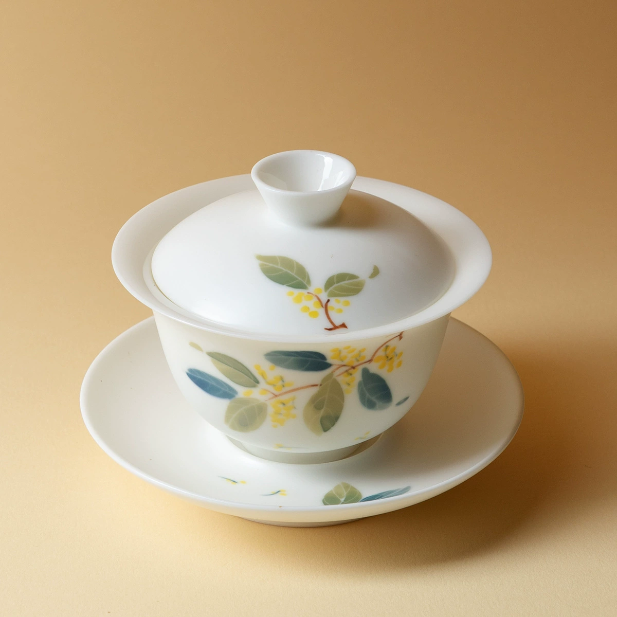 Матовая керамическая чашка для чая Le Jia, держатель, ручная роспись, антиожог, подарок на день рождения