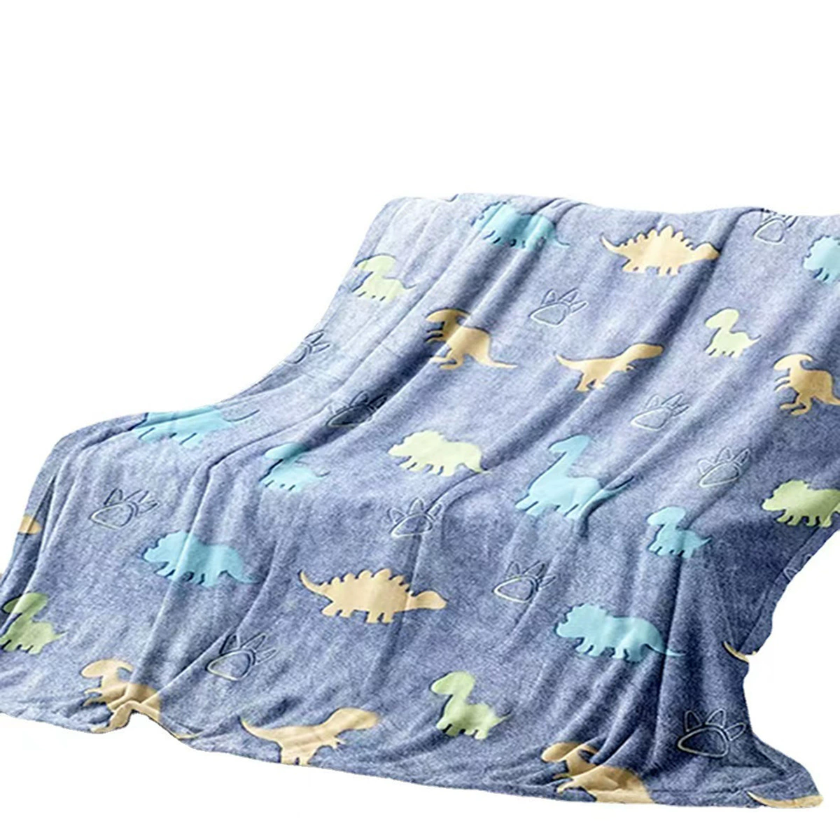 Dinosaur, flannel fluorescence children's duvet, sofa