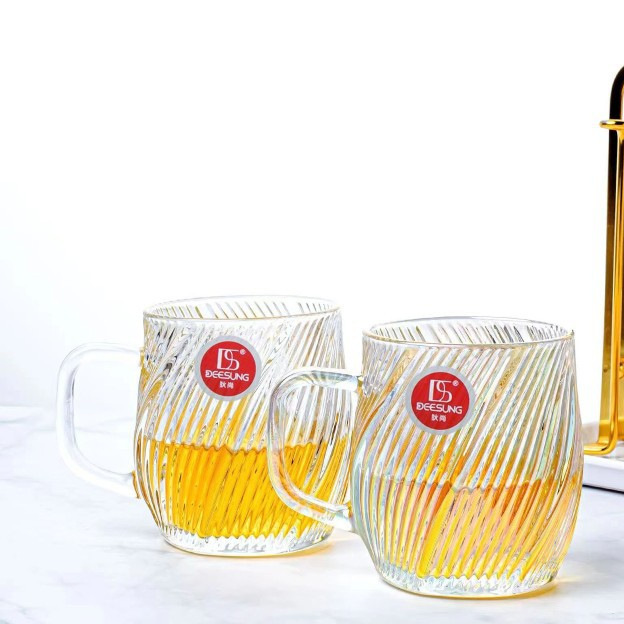 Новый красочный и высокий цвет стеклянный бар Wei Tu Tu Tu Cup Домашняя чашка стакан воды Летний ветер
