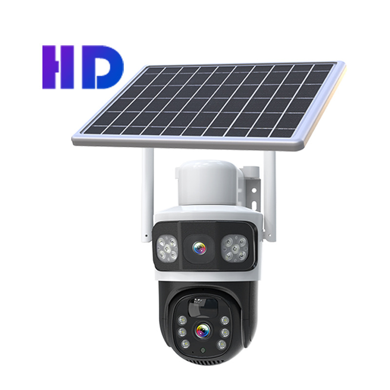 Monitoreo solar transfronterizo 360 cámara panorámica de baja potencia máquina de bola al aire libre máquina de bola gran angular image 6