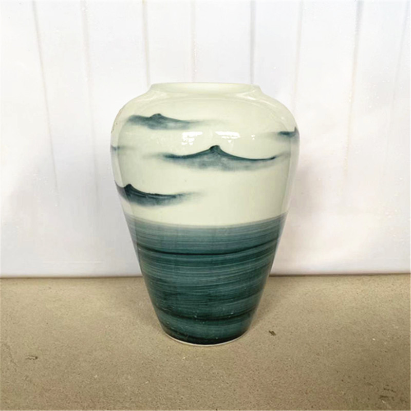 Qianli Jiangshan 중형 높이 25cm 폭 16cm 구경 9cm