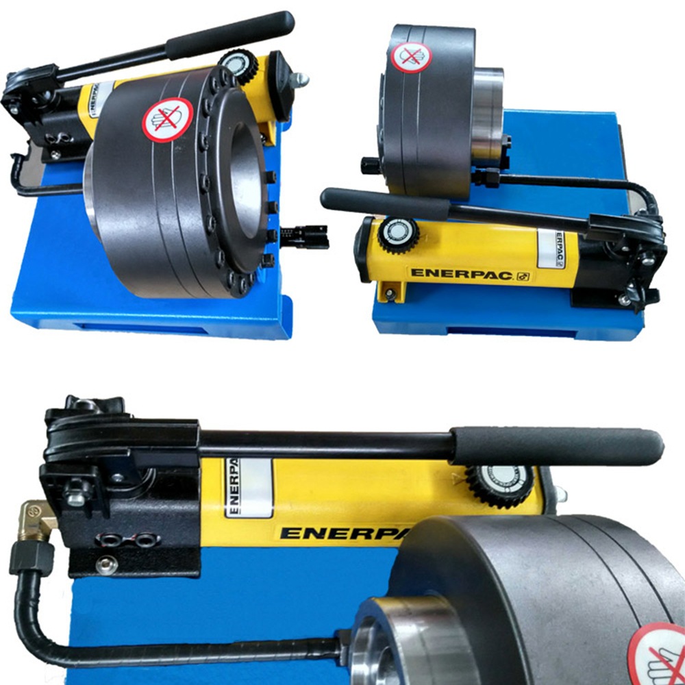 国产泵手动扣压机 工业胶管缩管机 液压锁管机 耐磨高压压管机器