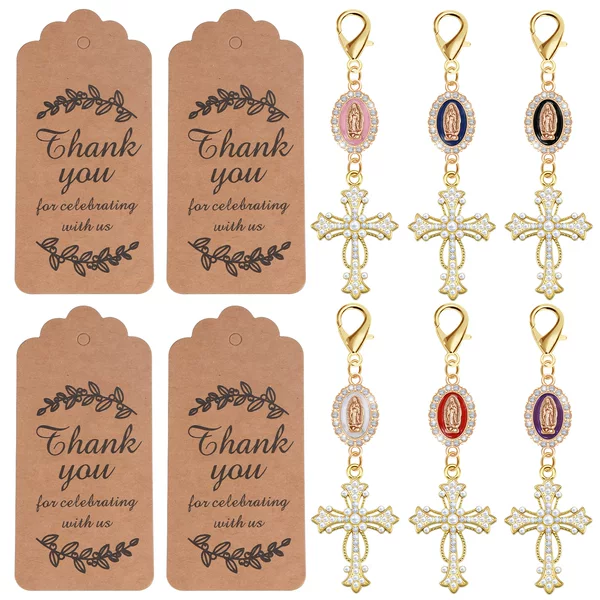Cross-Border Alloy Pendants Can Be DIY Keychain Pearl Accessories, Simple and Stylish