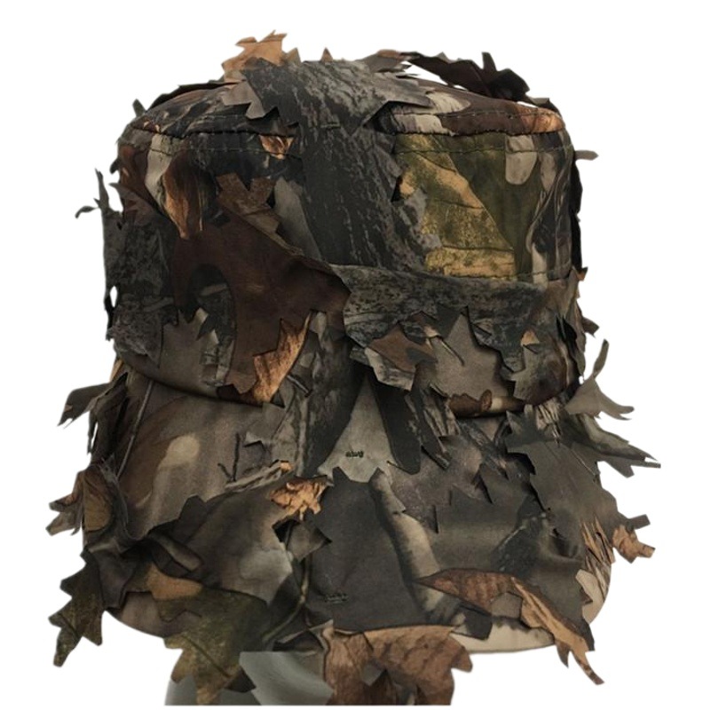 Outdoor Army fan field CS camouflage camouflage cap hunting camouflage cap leaves bionic camouflage flat cap