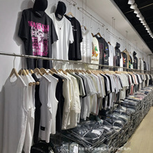 1688男式短袖棉T货源半袖批发纯棉T恤Men T-shirt青少年地摊服装