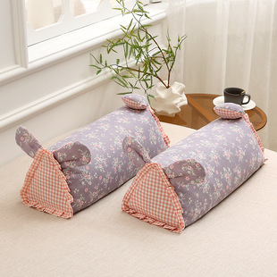 Tiktok Influencer Picks Rabbit Buckwheat Pillow for Home Use, Breathable Pillow for Adults, Cervical Spine Protection, Jasmine Pillow Core, Removable and Washable