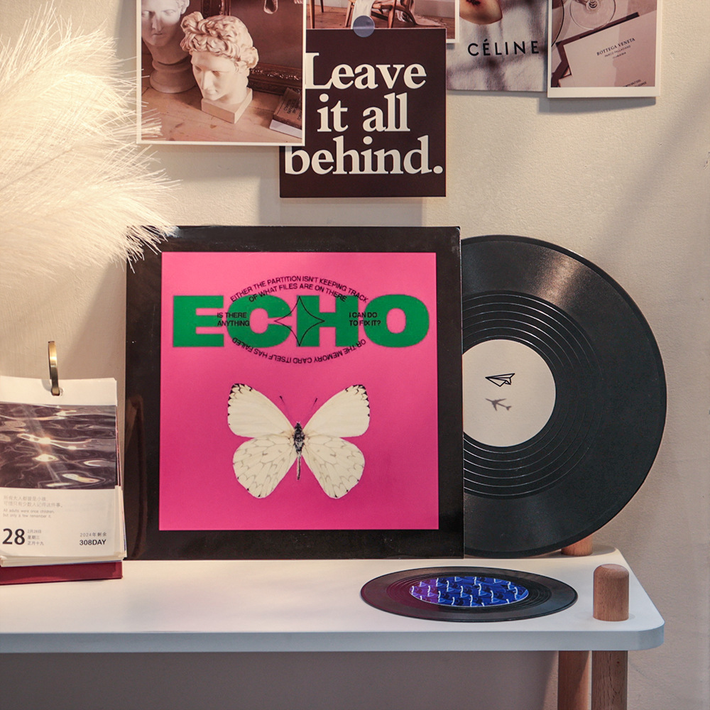 Simulation Vinyl Record Personality Decoration Decoration Wall Decoration Photo Props Live Room Background Wall Wall Wall
