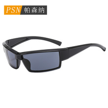 欧美时尚运动朋克太阳镜个性复古方框墨镜y2k辣妹男女户外骑行镜