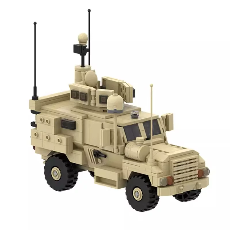 MOC-67376 противоминный и противозасадный каркас 4x4 тяжёлая броня совместимая с LEGO, модель модульного конструктора