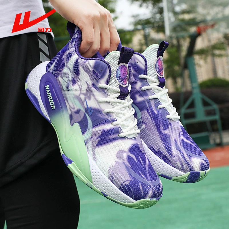 Warrior, breathable footwear, basketball sports shoes for beloved with depreciation, autumn, 2023, soft sole, for running