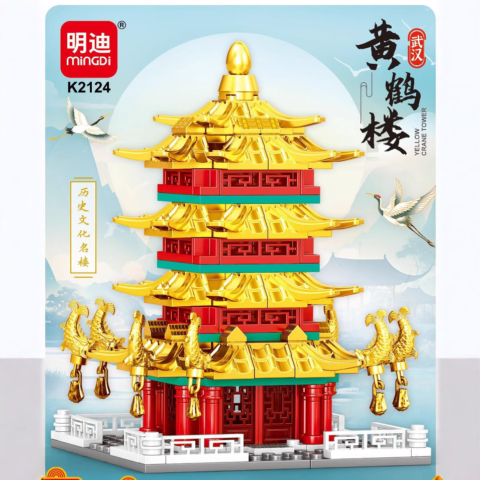 历史演变斗拱文化模型产品展示图