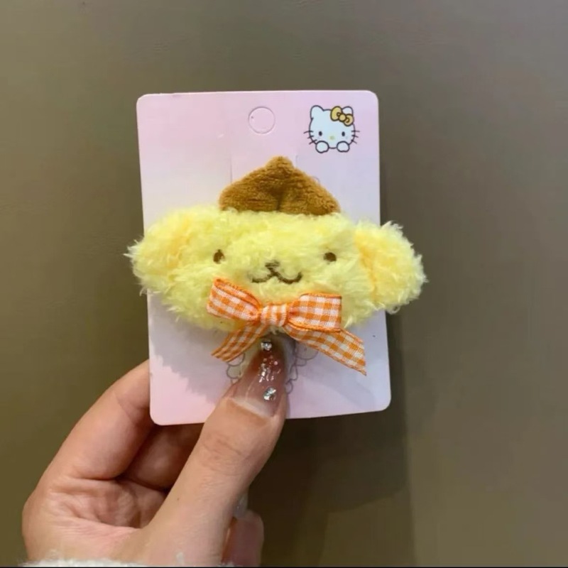 漫画人形ぬいぐるみレッサーパンダヘアピンサイドクリップ大型BBクリップヘアアクセサリーヘアピンメイクアップクリップぬいぐるみ|undefined