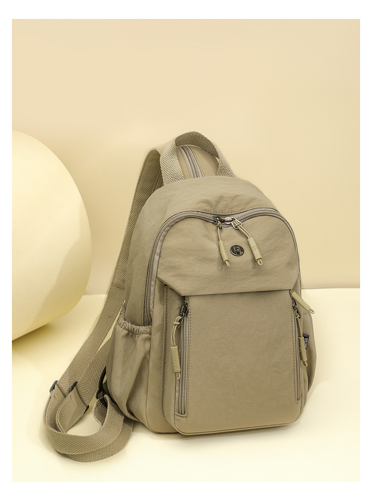Eenvoudige en casual rugzak, nieuwe rugzak voor studenten, rugzak voor buitenactiviteiten zoals wandelen en reizen._voghion.com