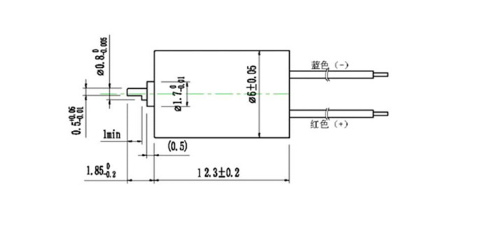612驱动D轴减速箱电机